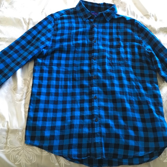 Aeropostale Plaid Shirt Large - Picture 3 of 7